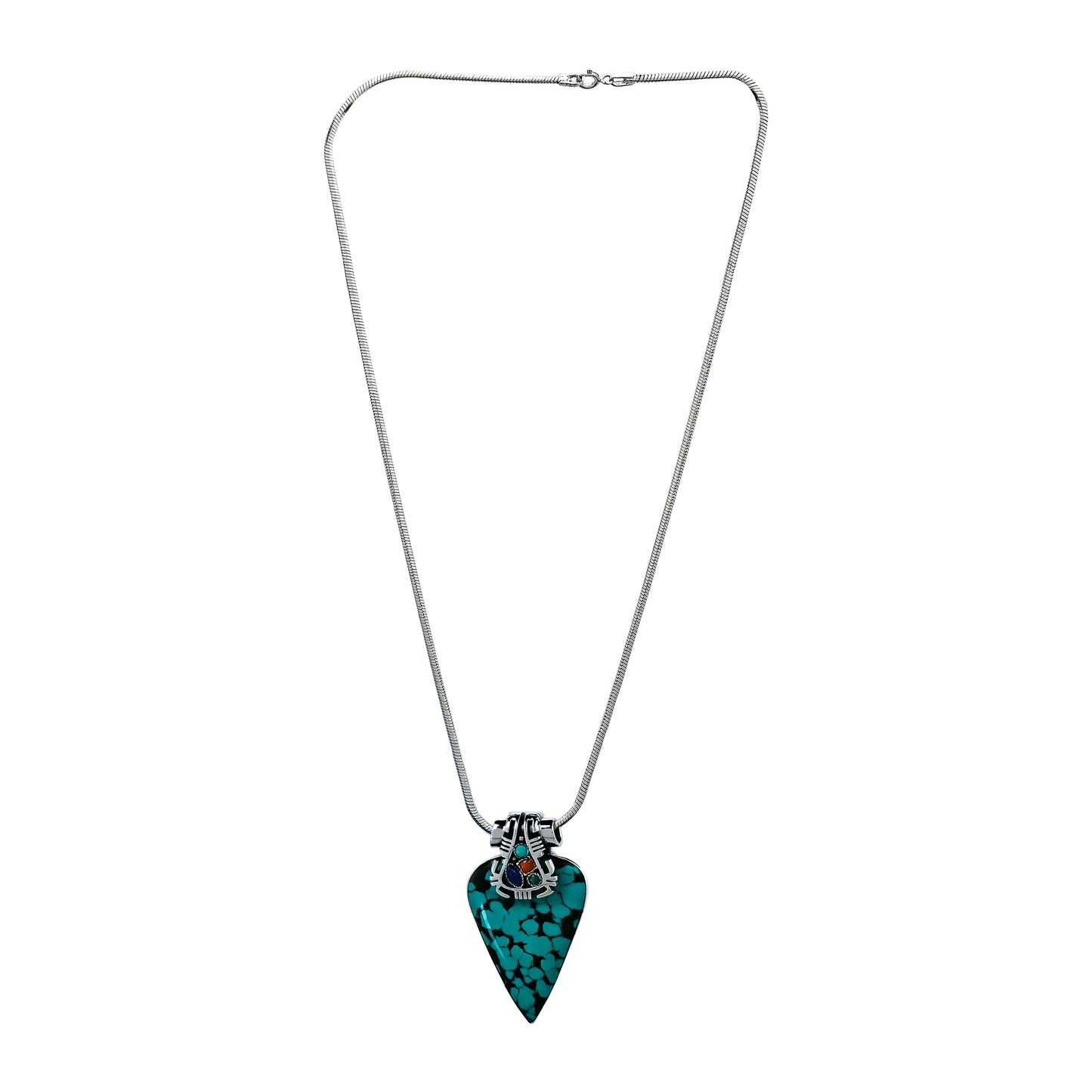 Indonesian Style Turquoise Pendant