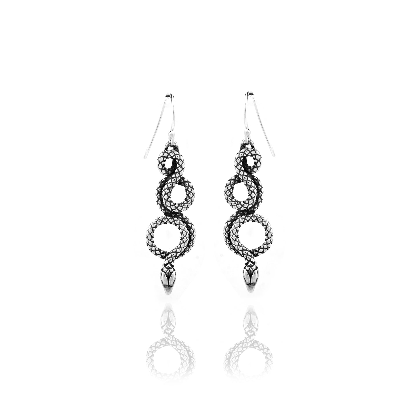 Slithering Snake Earrings
