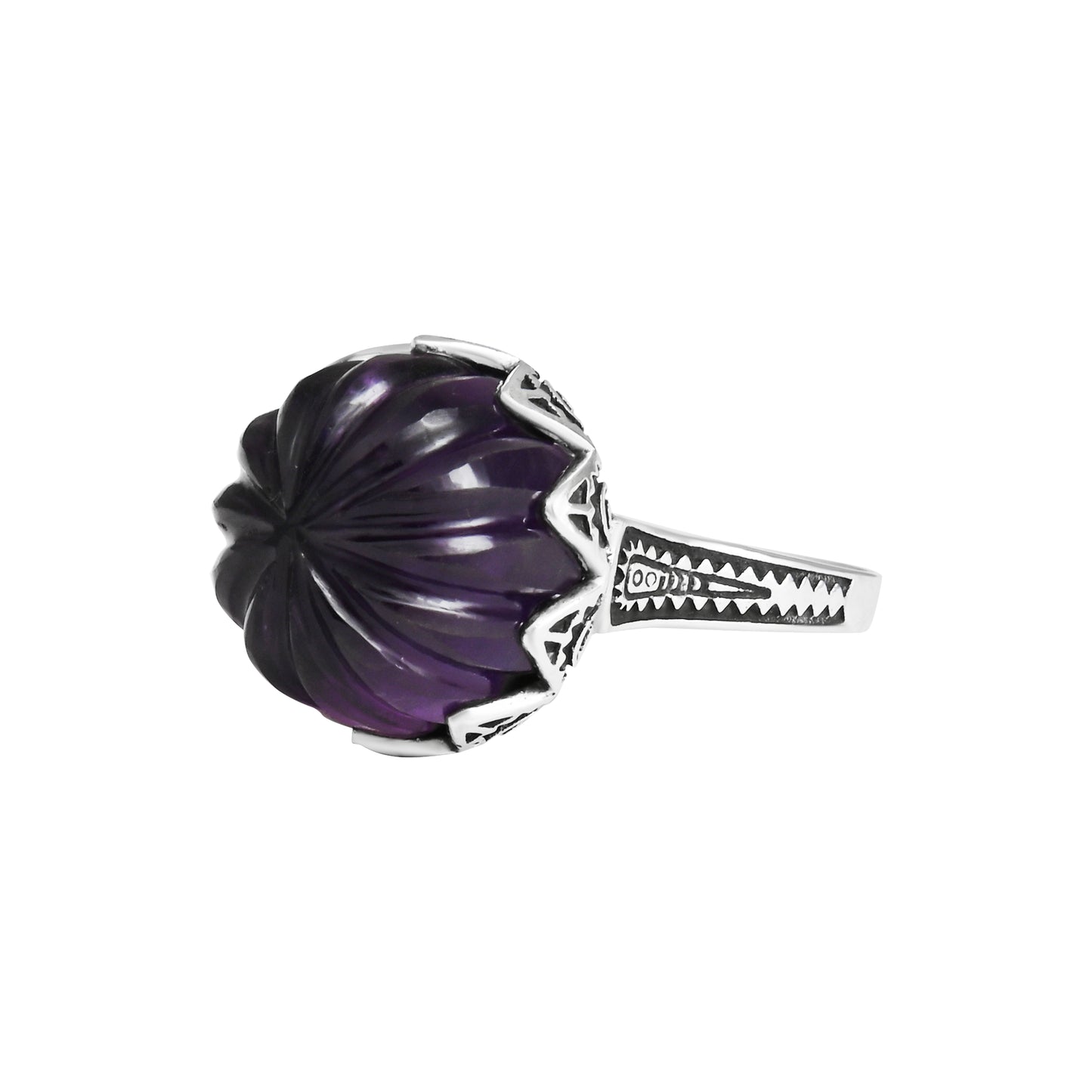 Tuareg Carved Stone Ring