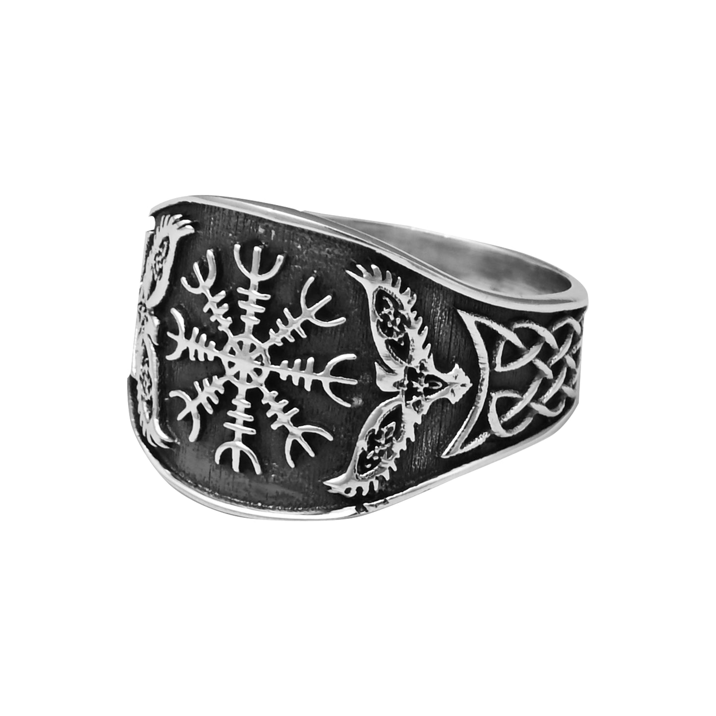 Celtic Compass Ring