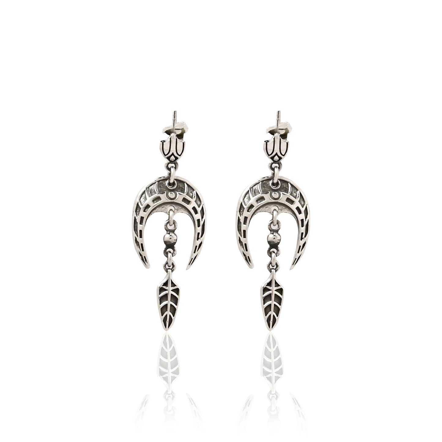 Celtic Moon Earrings