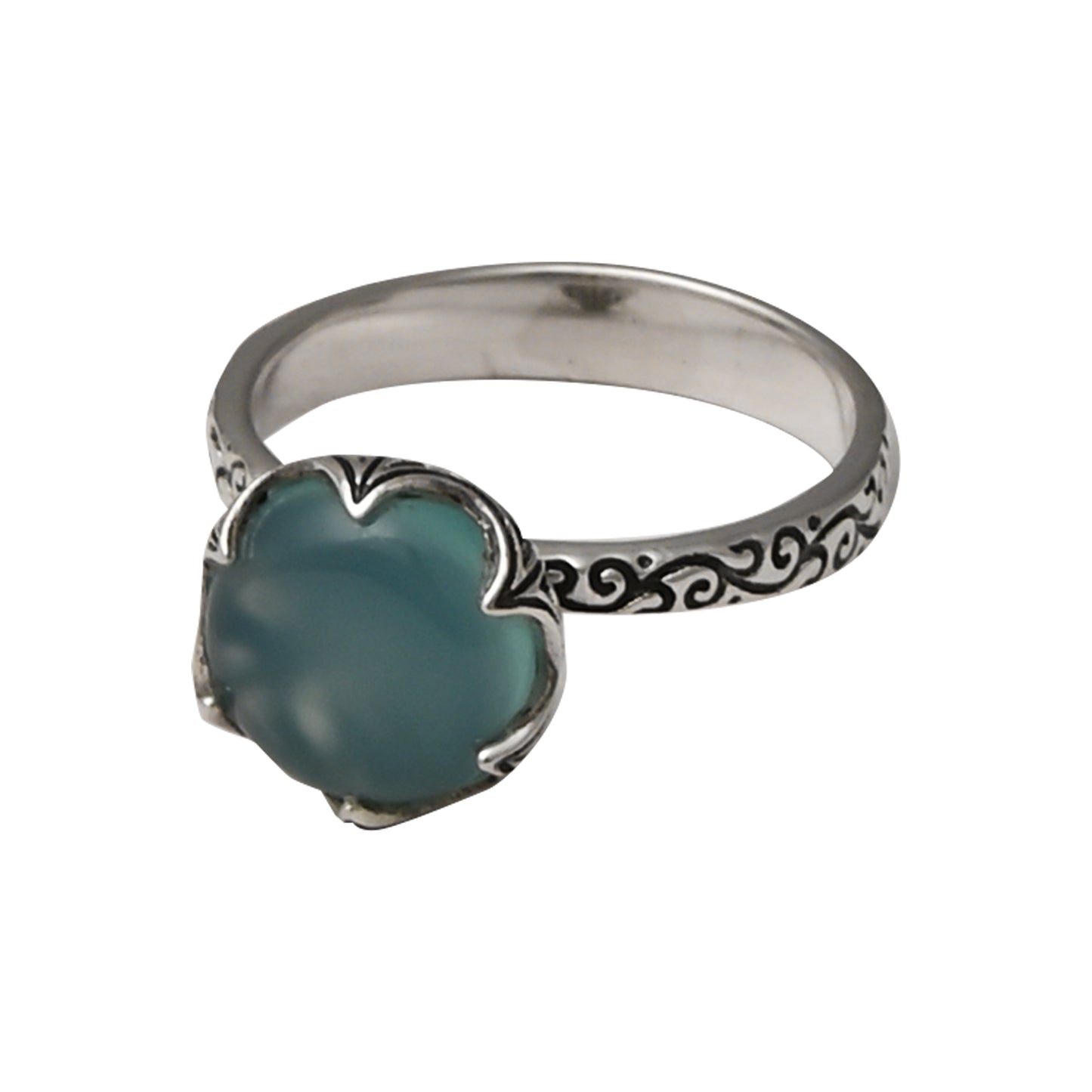 Engraved Flow Ring
