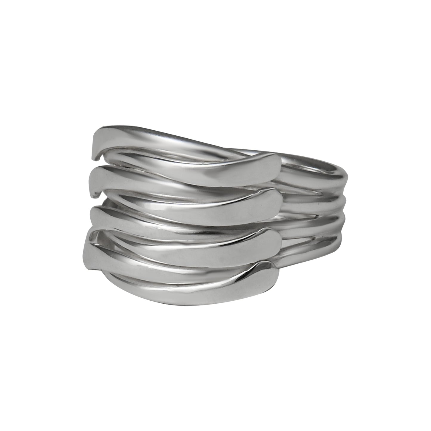 Curved Statement Ring