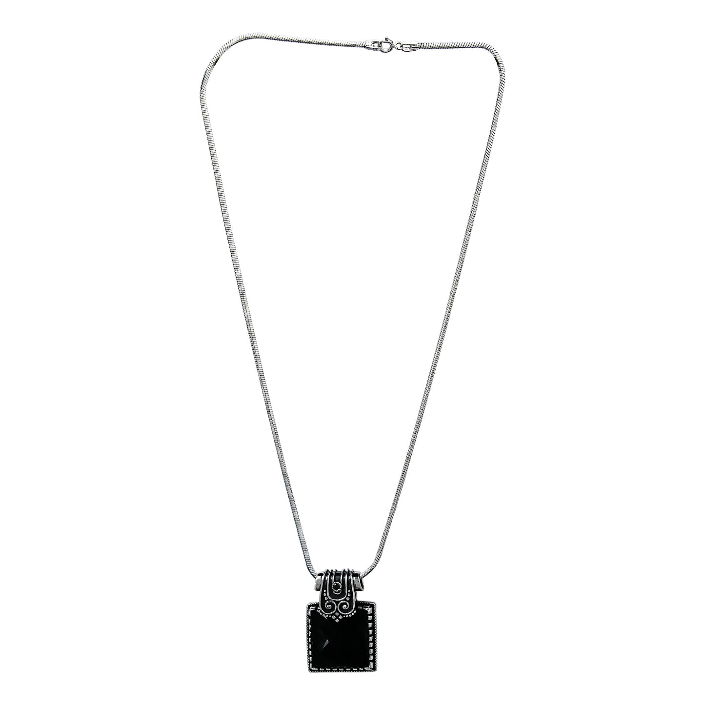 Indonesian Style Square Pendant