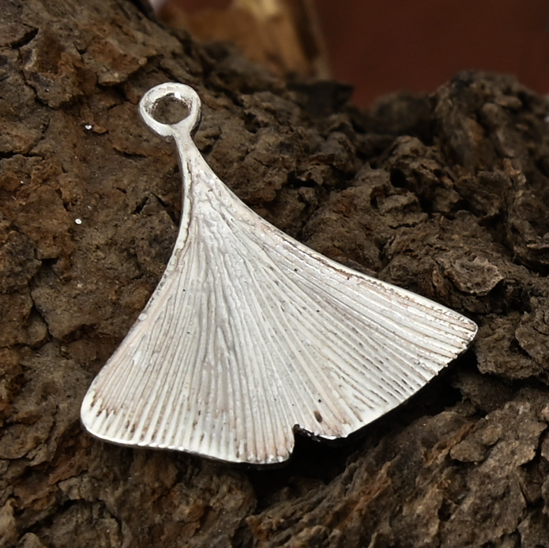 Ginkgo Leaf Pendant