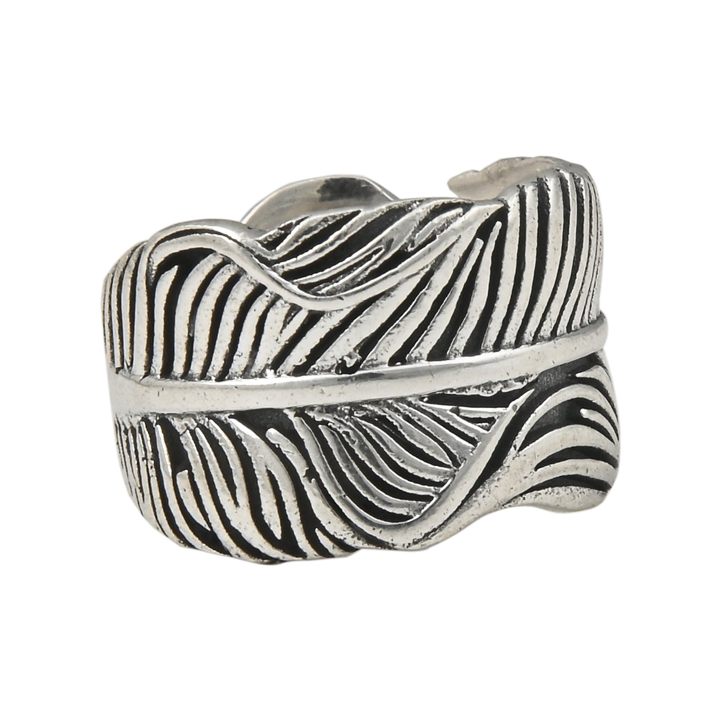 Adjustable Feather Ring