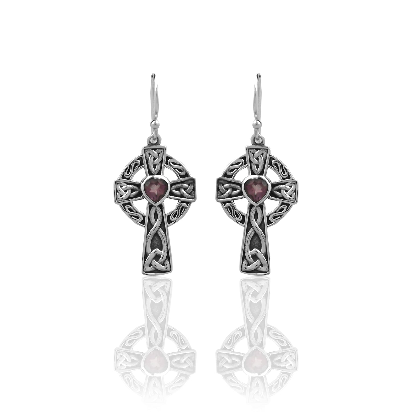 Celtic Cross Earrings