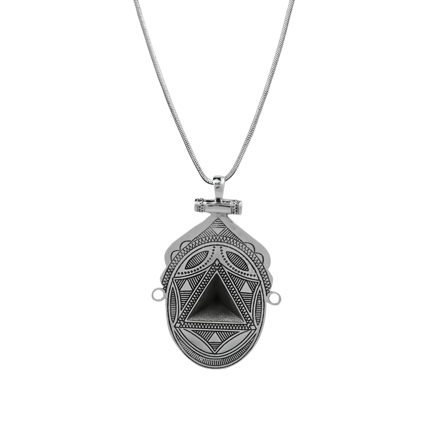 Tuareg Style Engraved Pendant