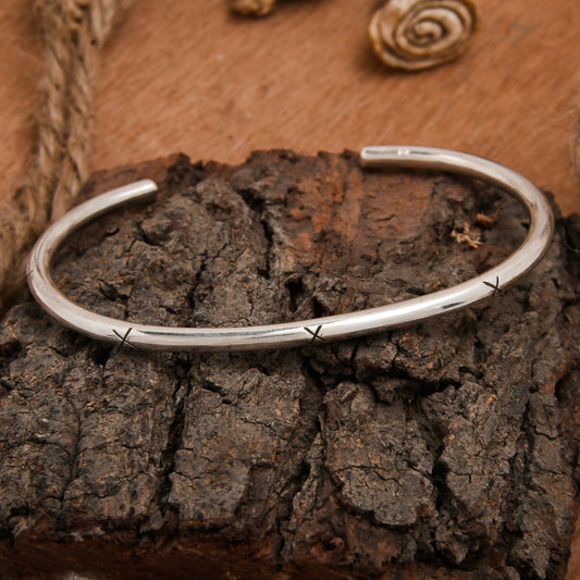 Crosses Cuff Bangle