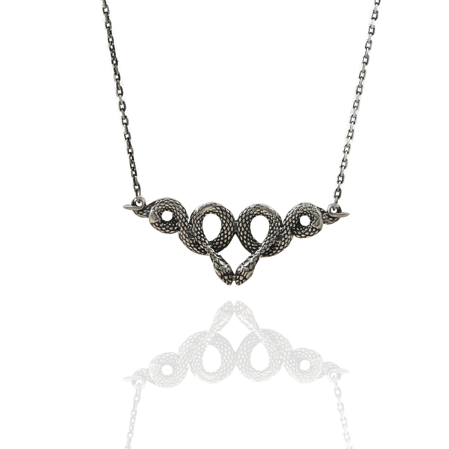 Coiled Snake Necklace