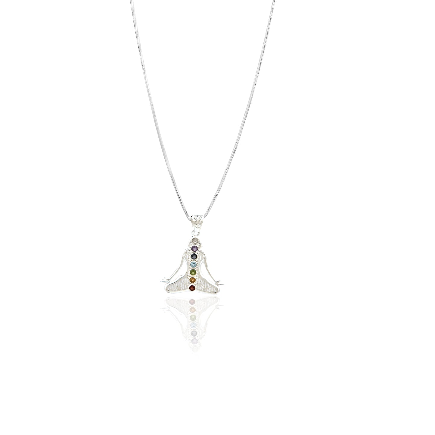 Meditating Chakra Pendant