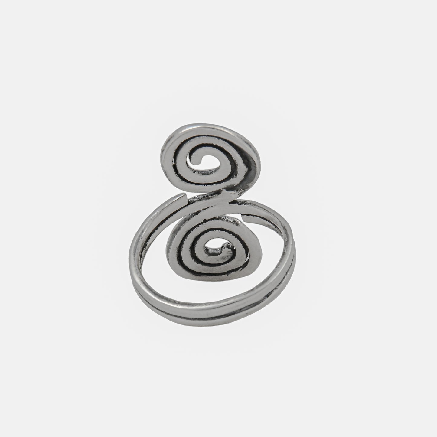 Double Spiral Ring