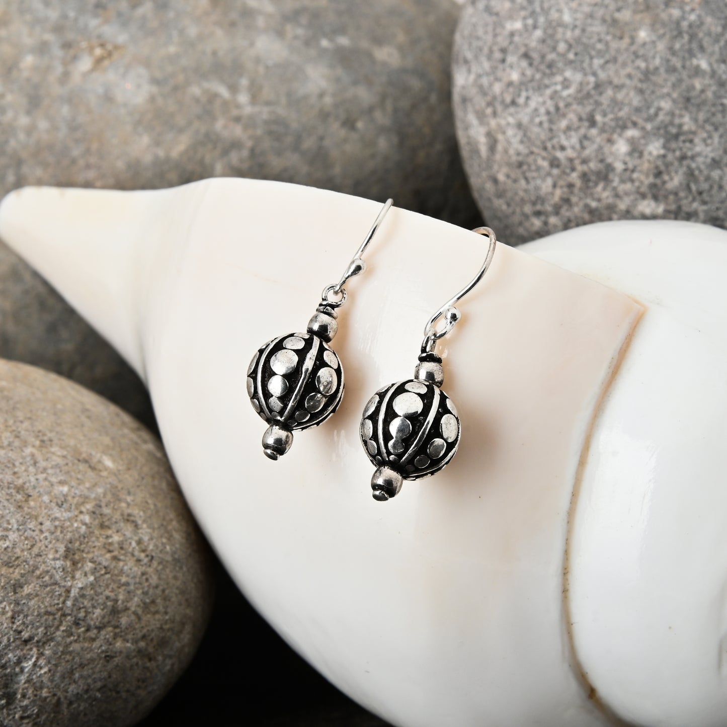 Indonesian Bead Earrings