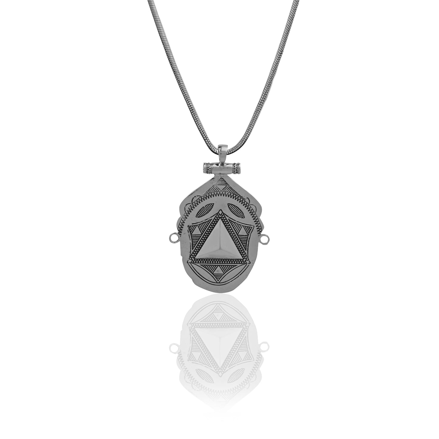 Tuareg Style Engraved Pendant
