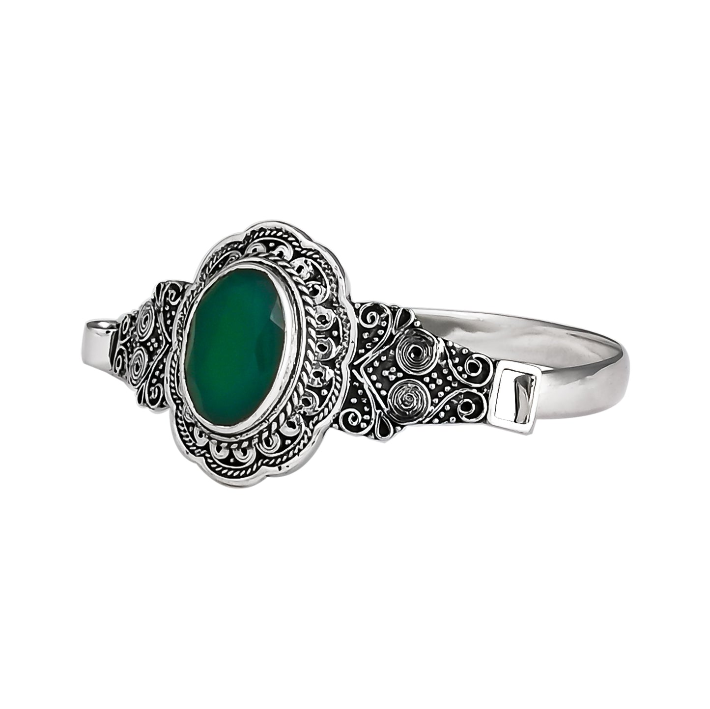 Indonesian Style Oval Bangle