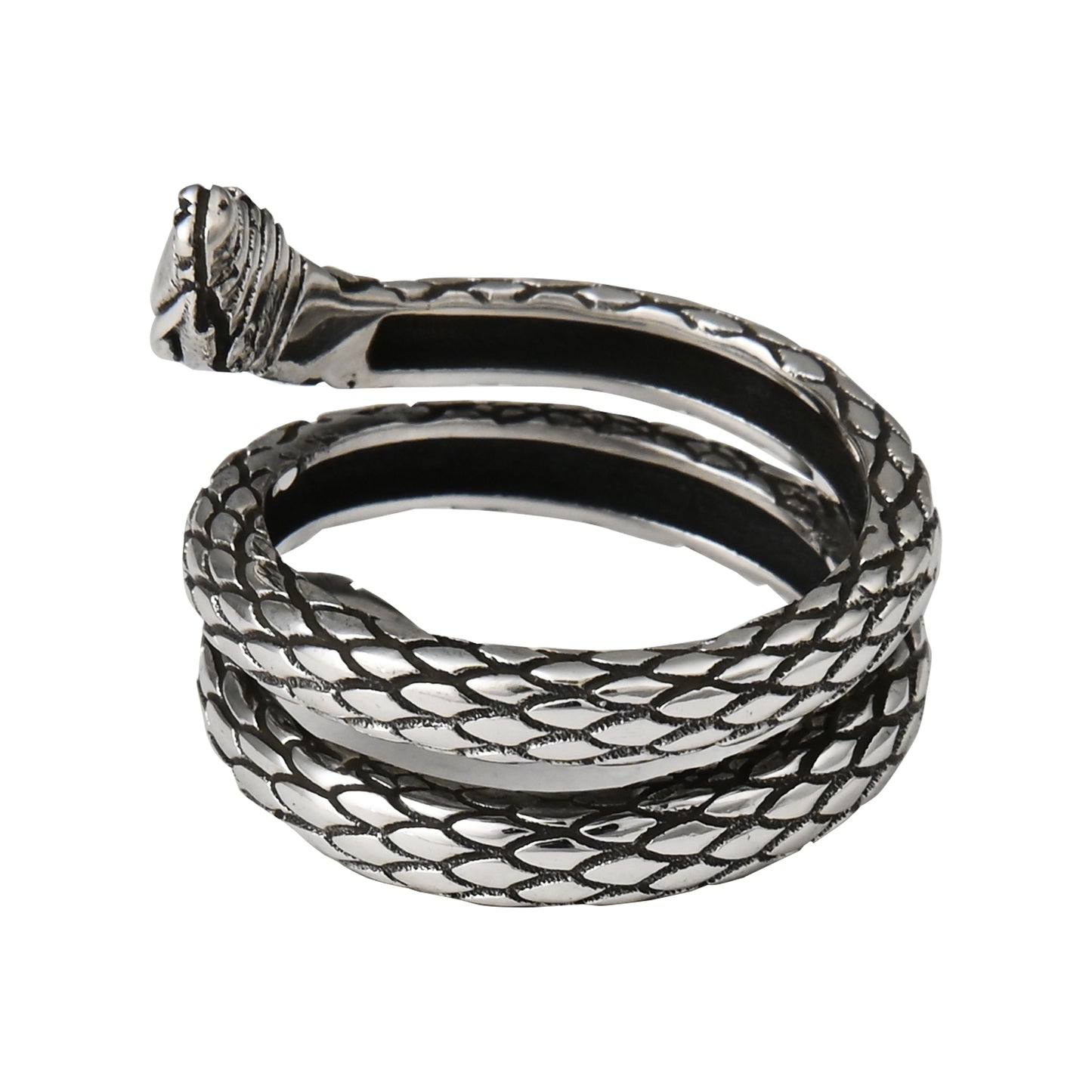 Coiled Snake Ring