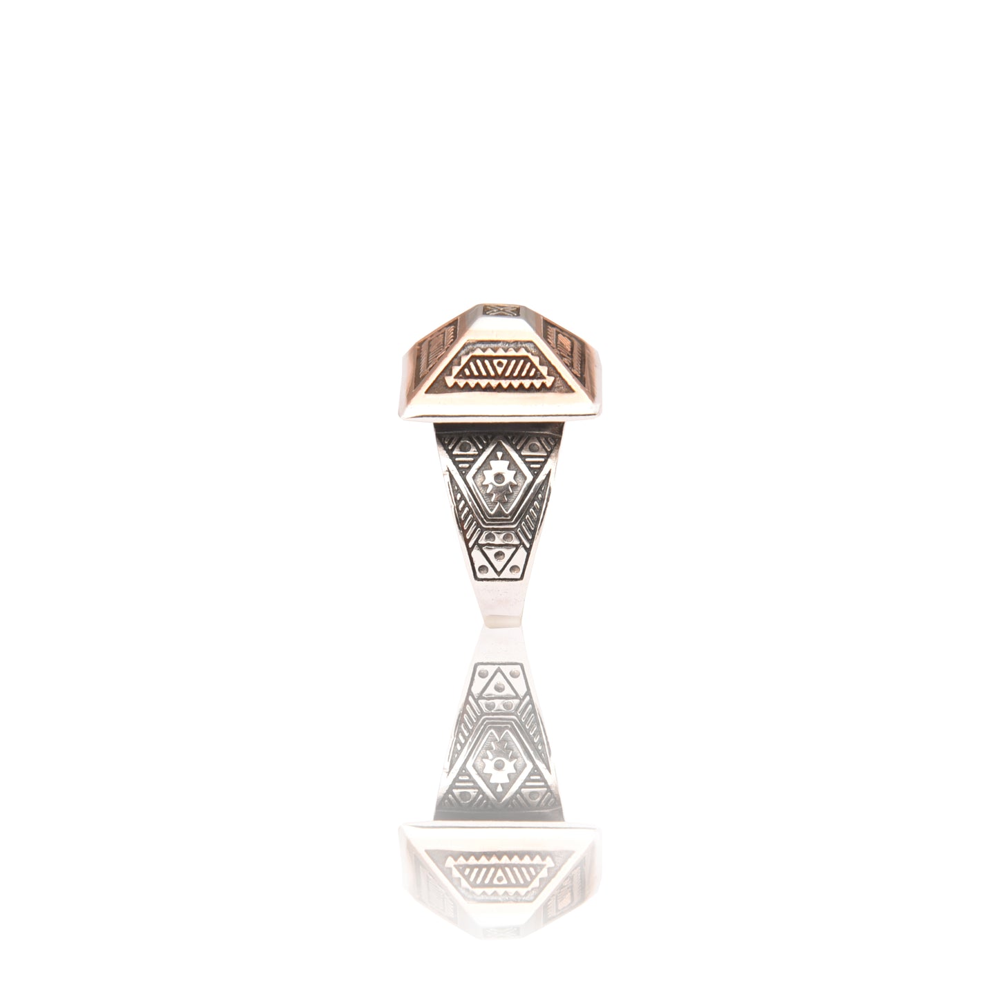 Dual-Tone Tuareg Ring