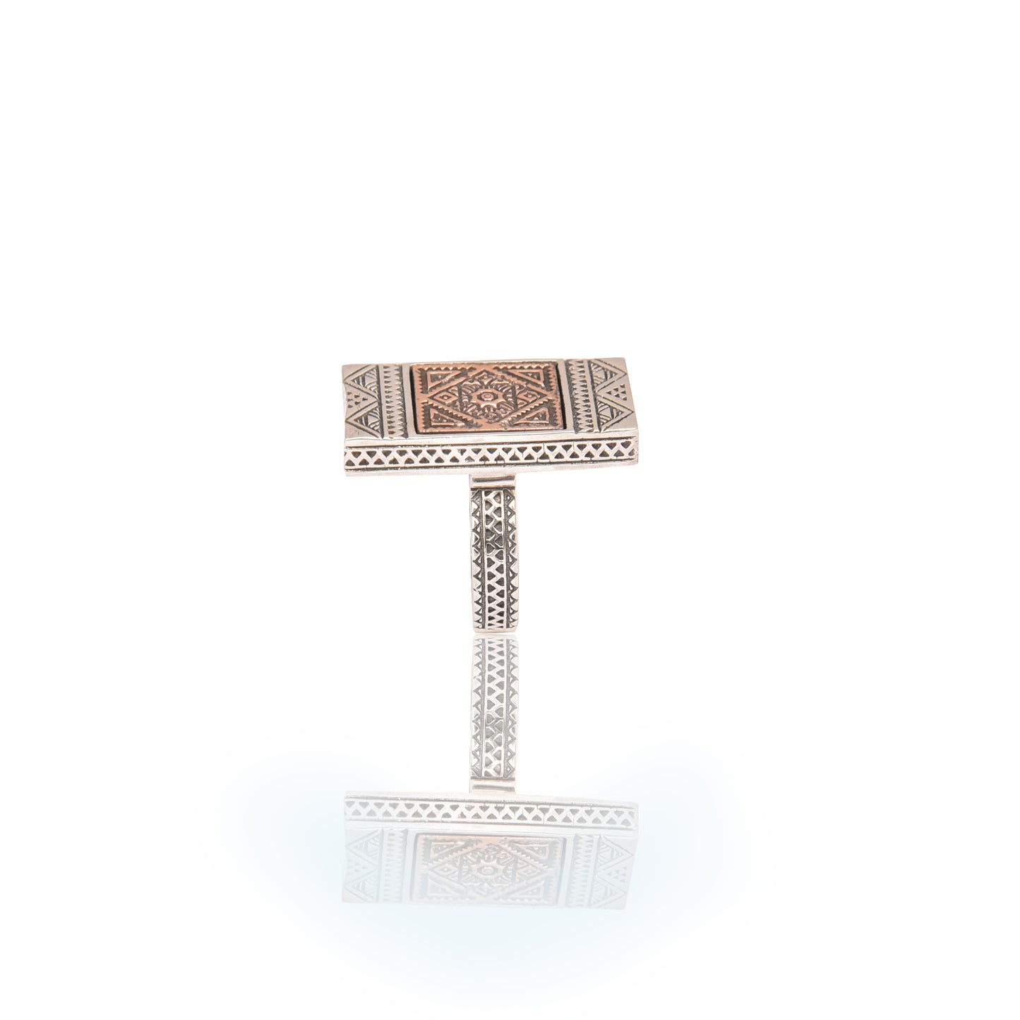 Dual-Tone Tuareg Ring