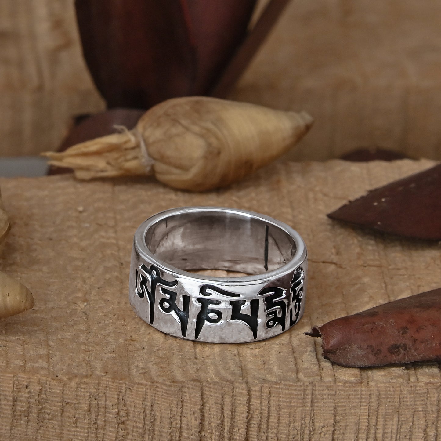 Tibetan Mantra Ring