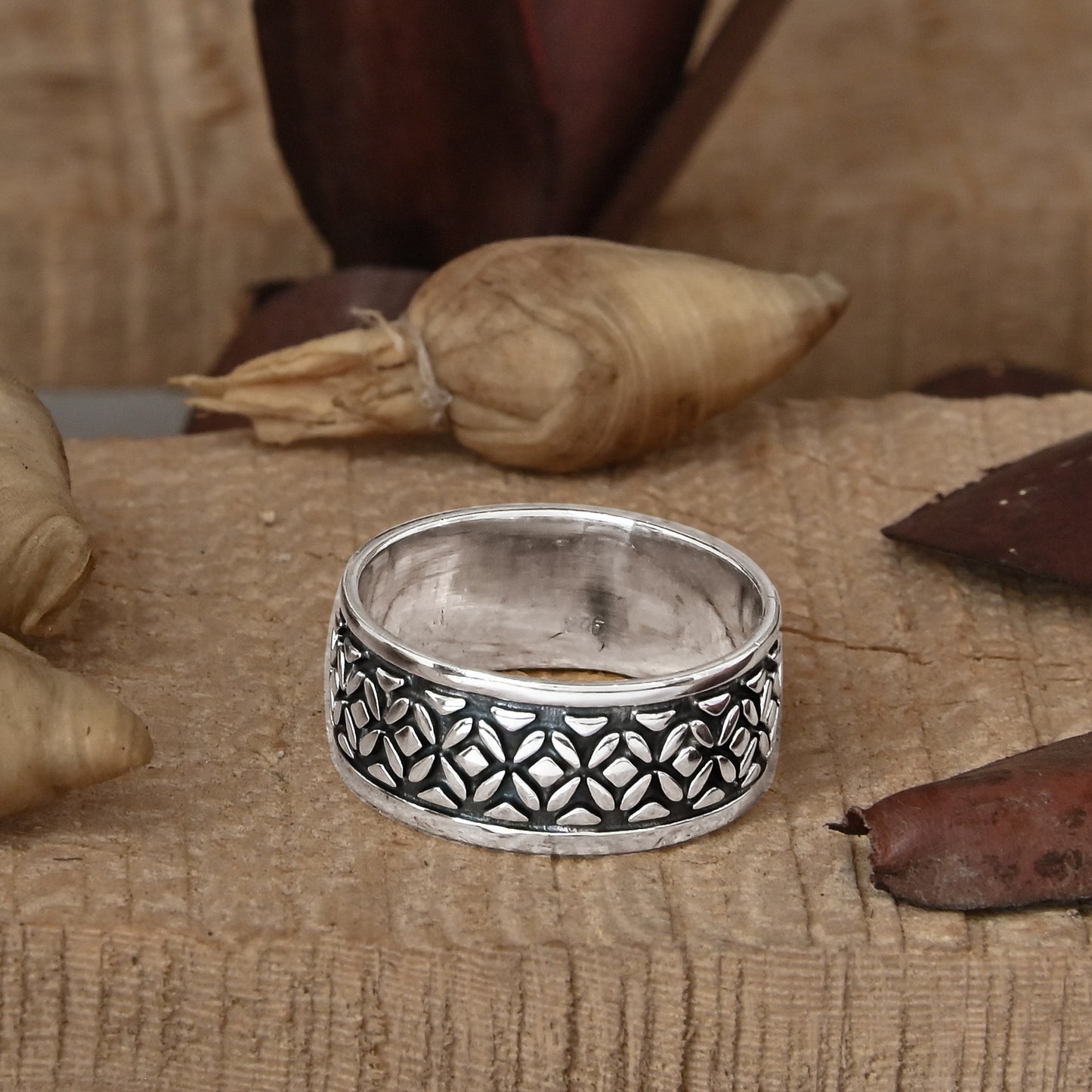 Flower Of Life Ring