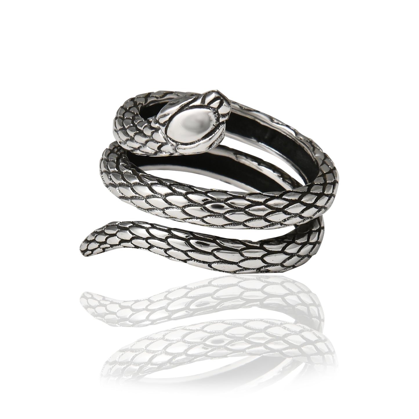 Coiled Snake Ring