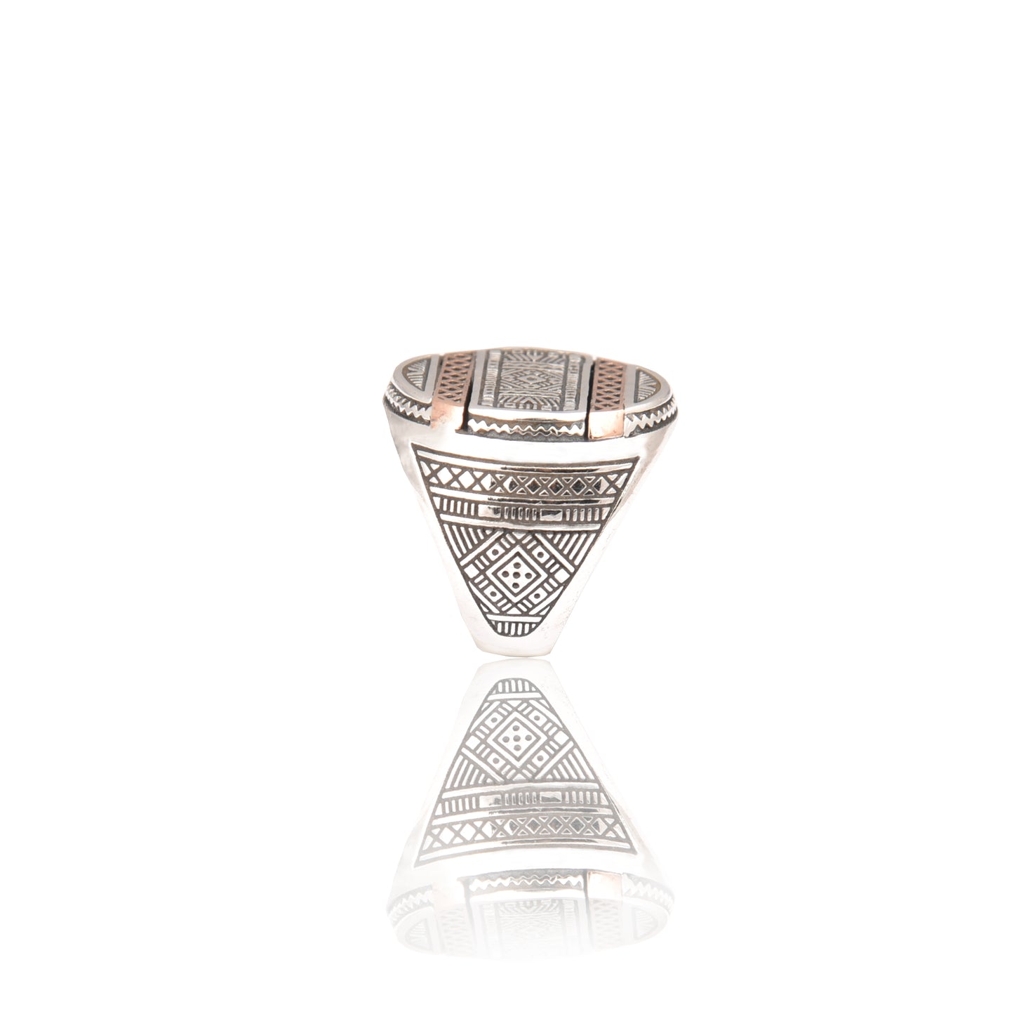 Dual-Tone Tuareg Ring