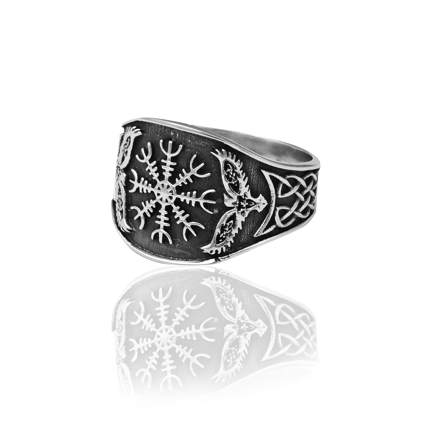 Celtic Compass Ring