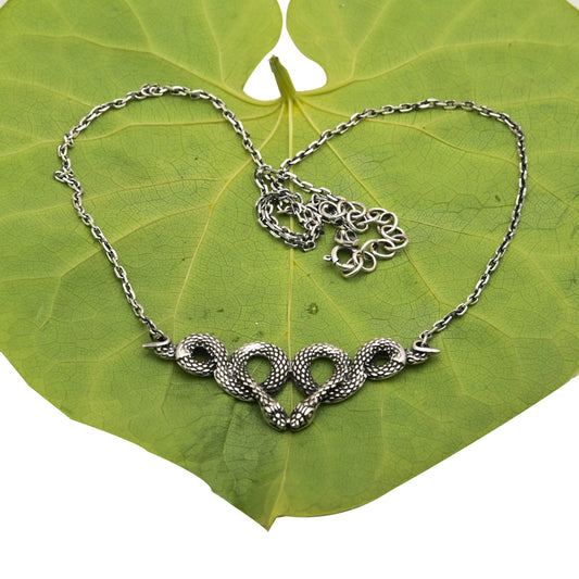 Coiled Snake Necklace