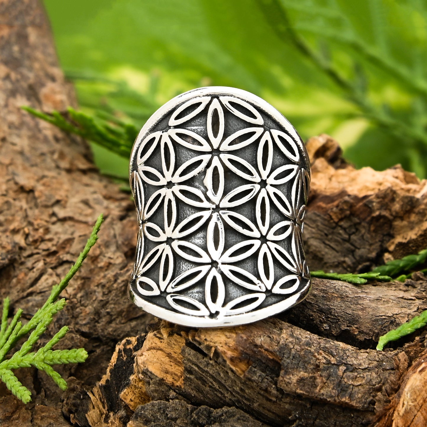 Flower Of Life Ring