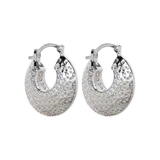 Flower Of Life Ear Hoops
