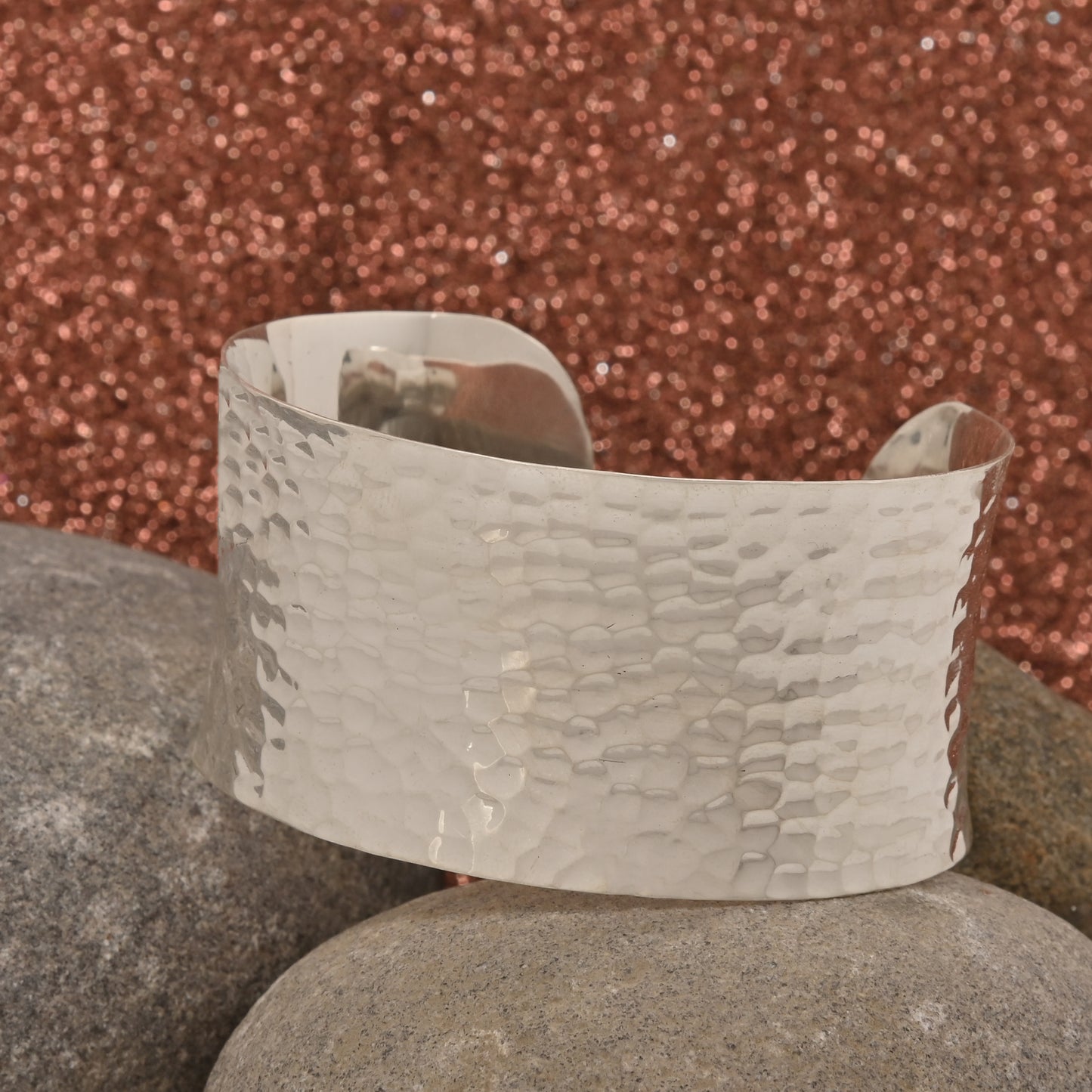 Hammered Cuff Bangle