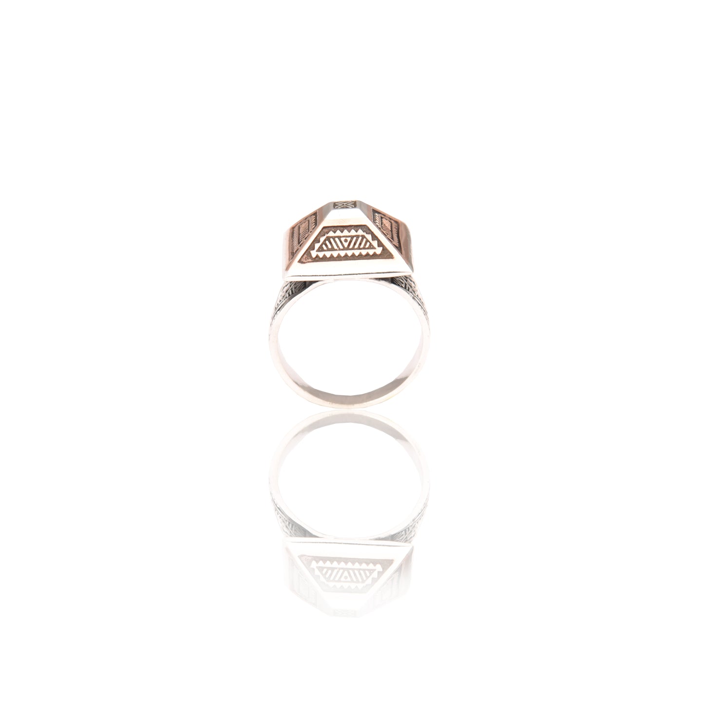 Dual-Tone Tuareg Ring