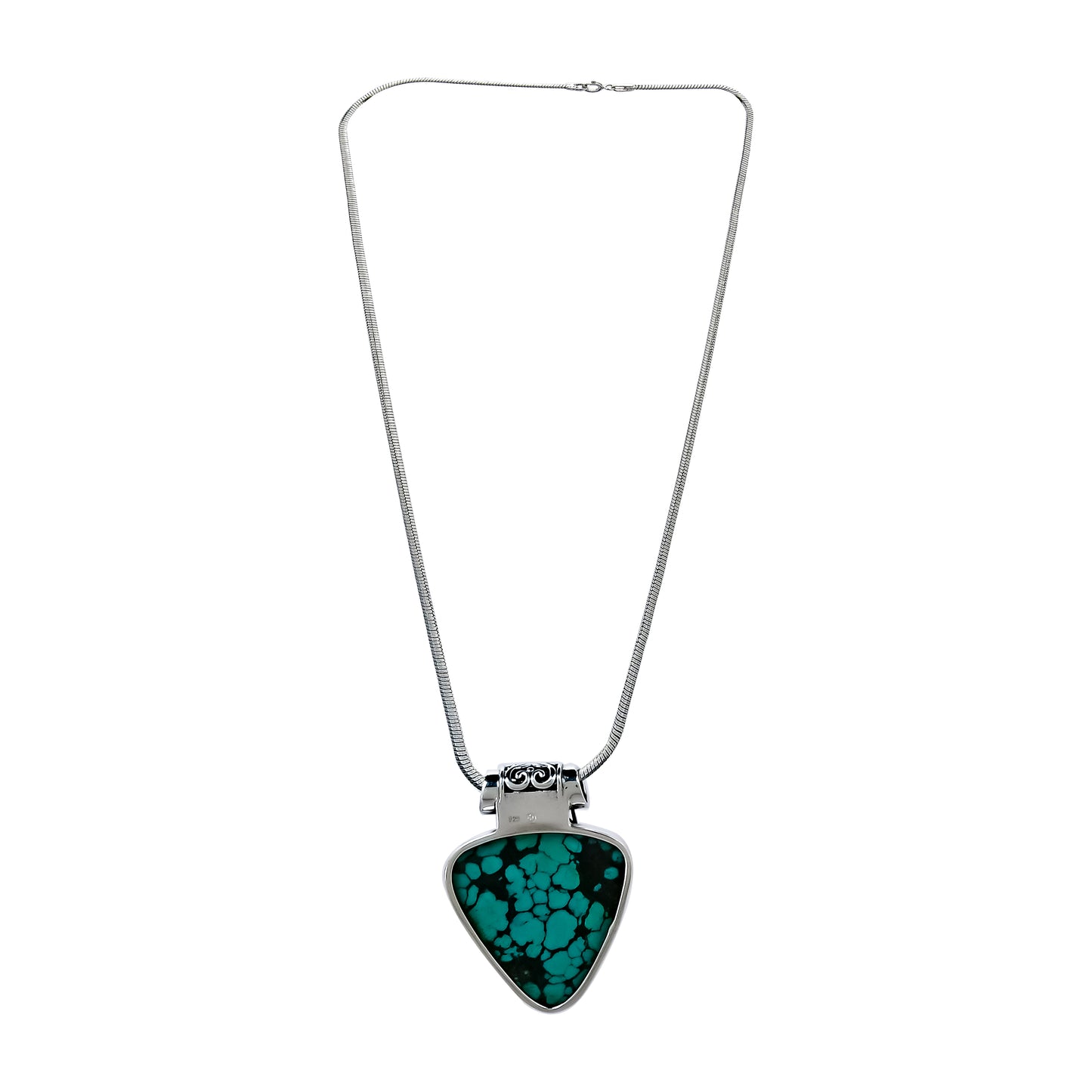 Indonesian Style Turquoise Pendant