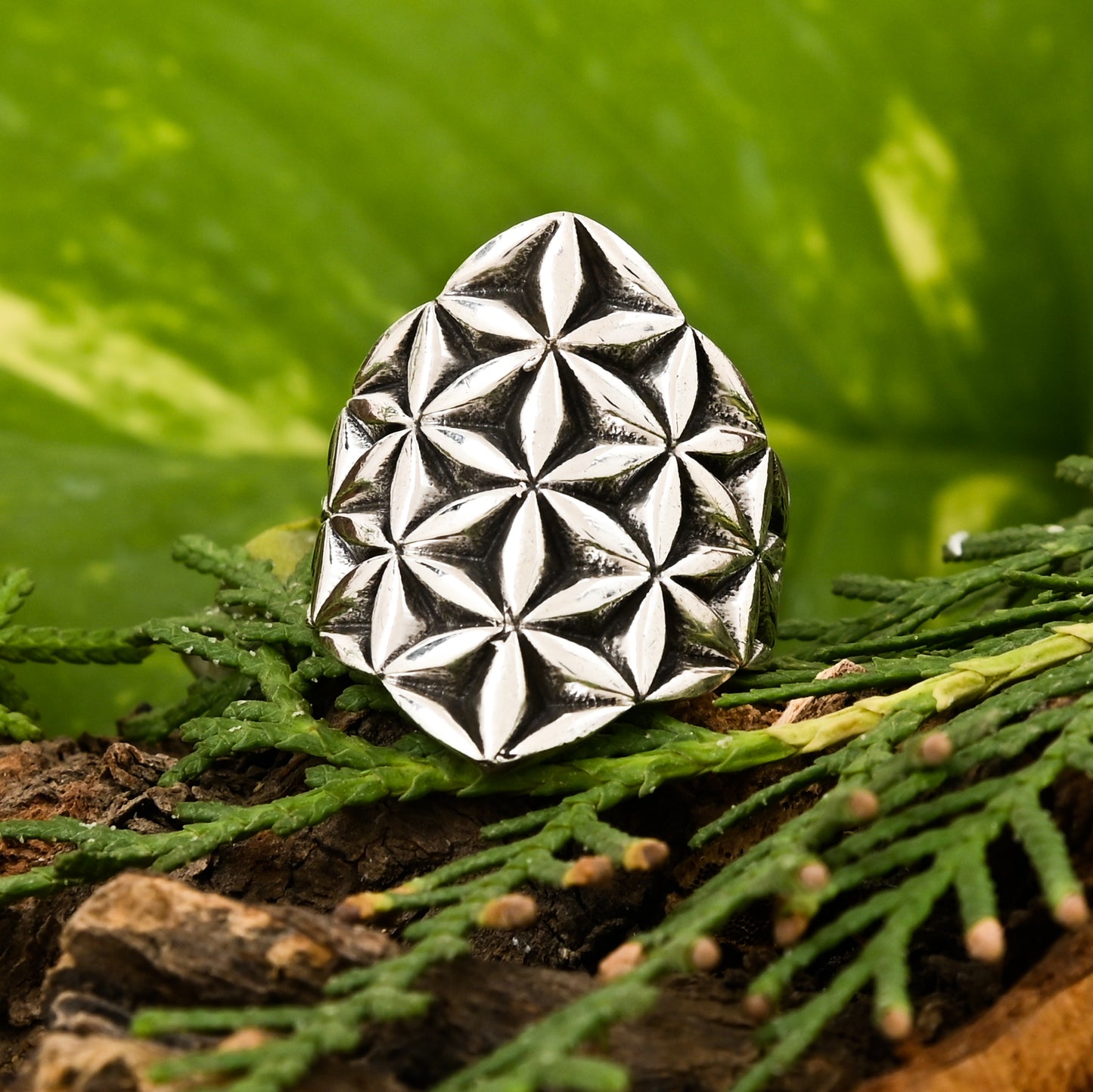 Flower Of Life Ring
