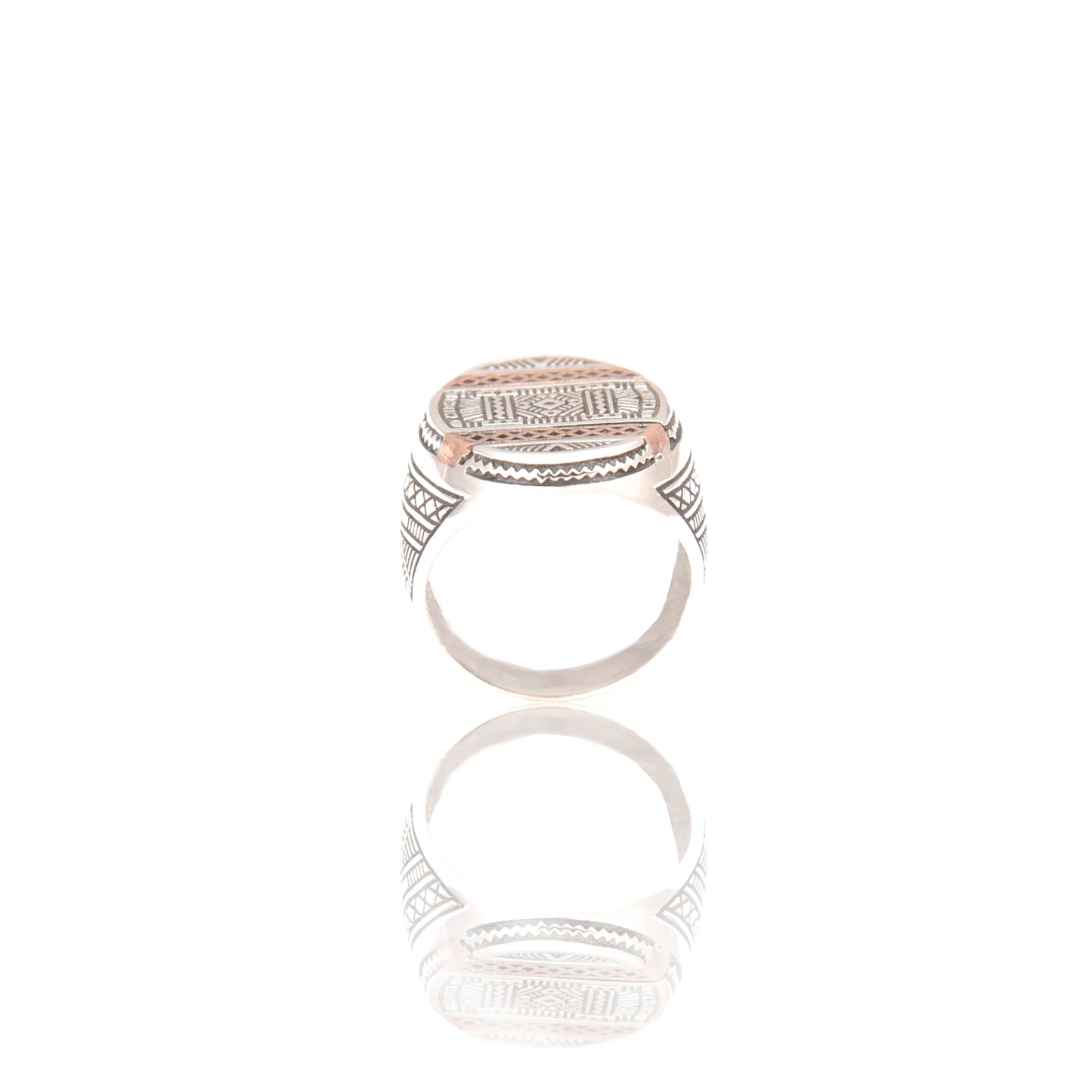 Dual-Tone Tuareg Ring
