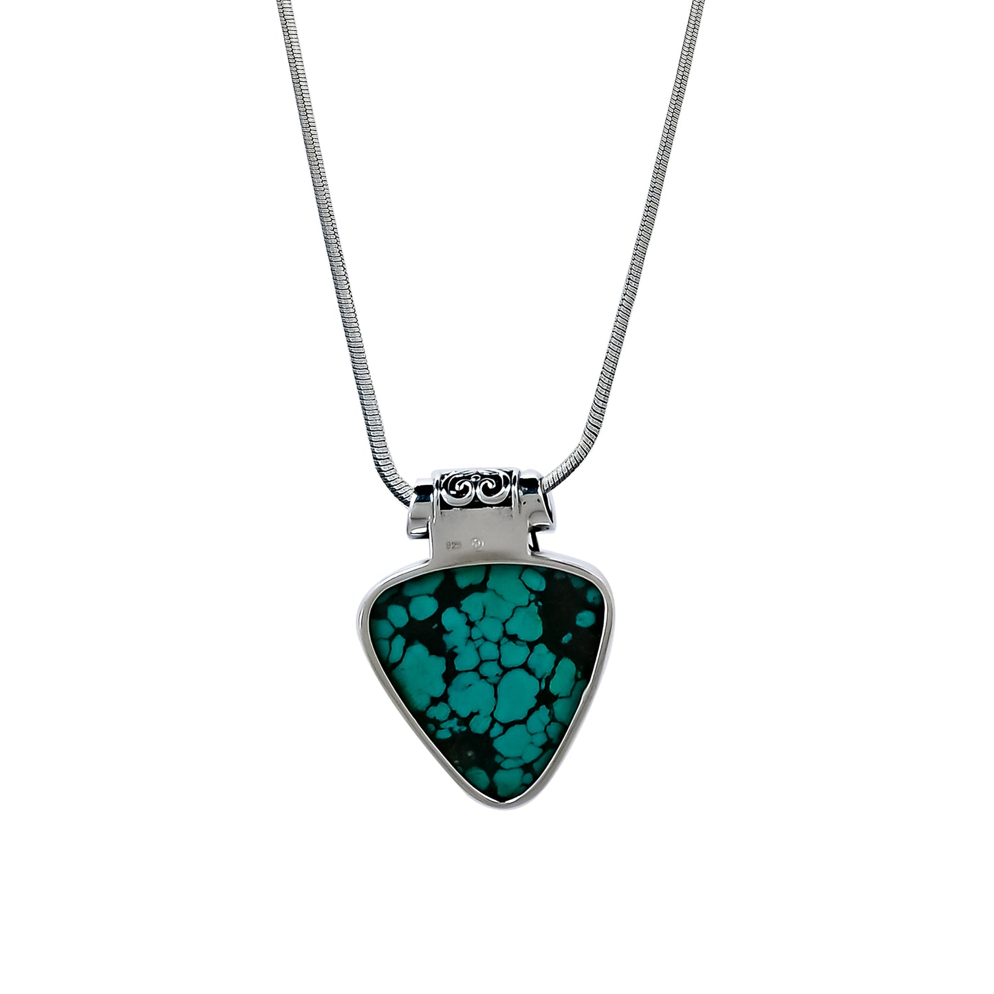 Indonesian Style Turquoise Pendant