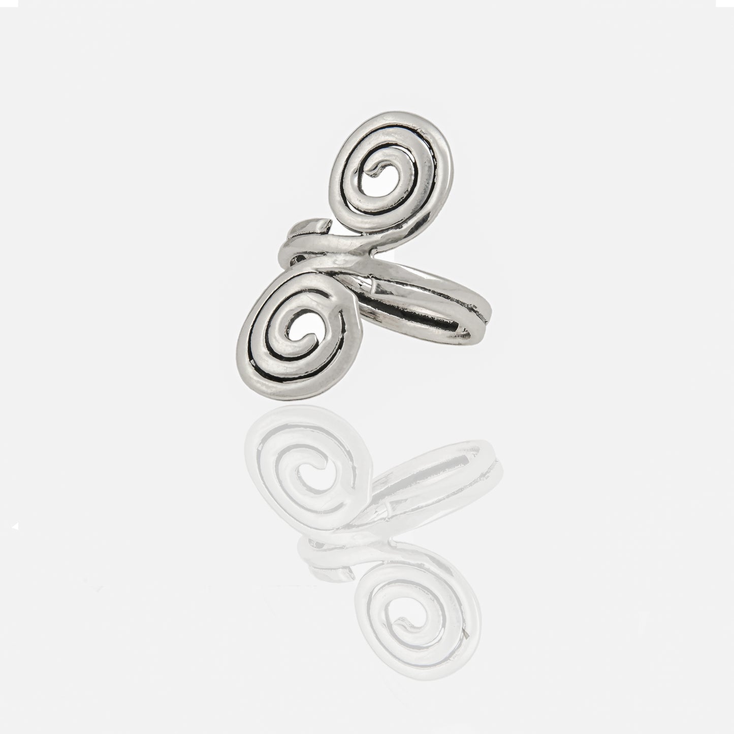 Double Spiral Ring