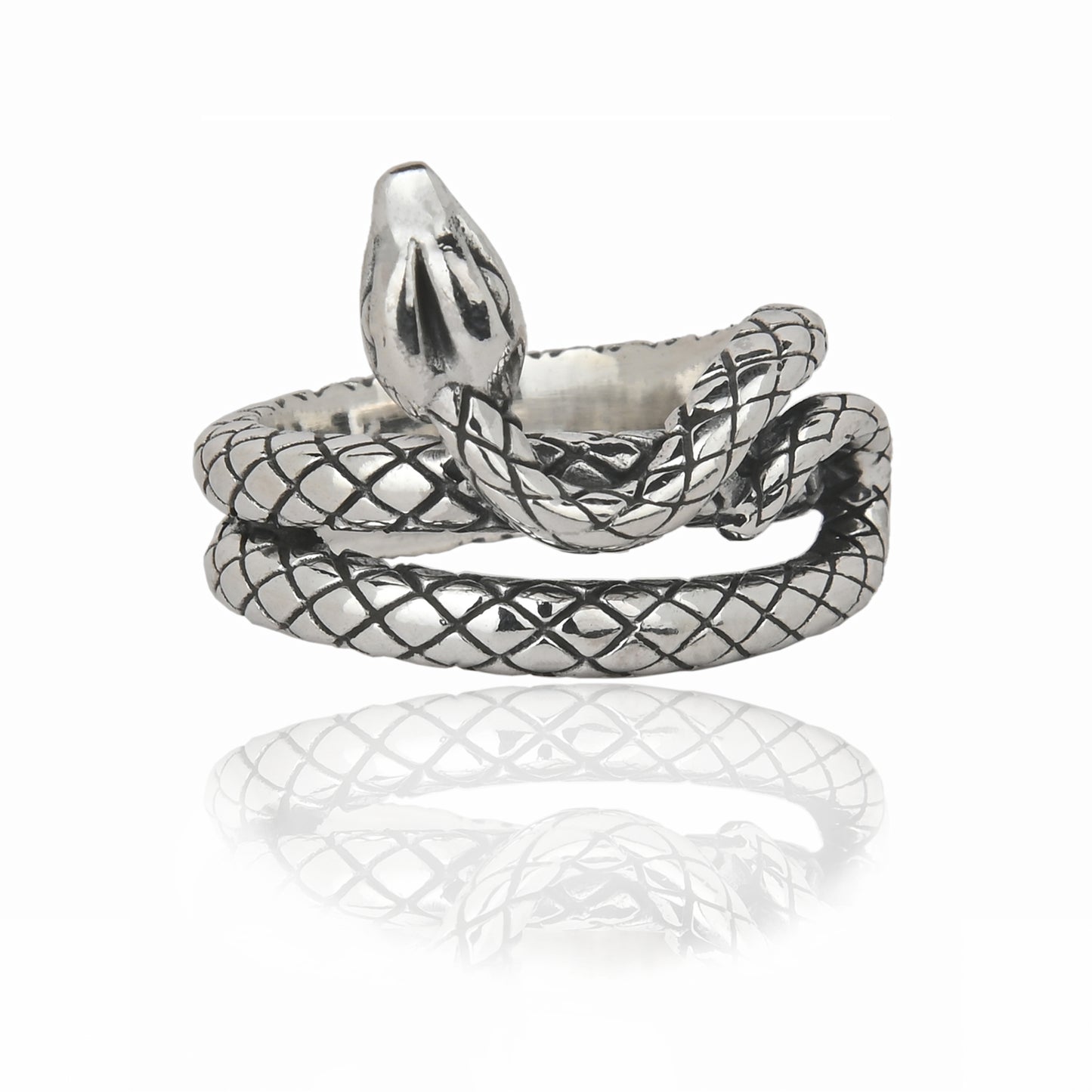 Coiled Snake Ring
