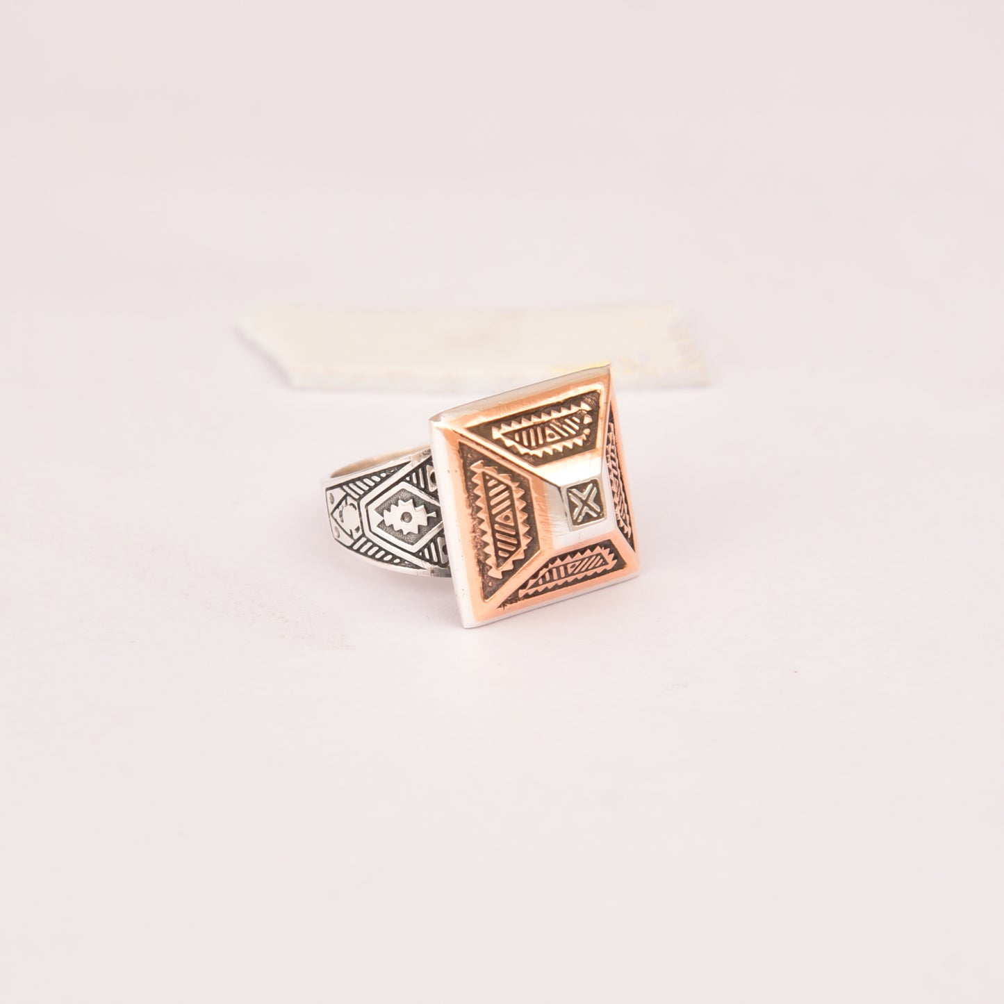 Dual-Tone Tuareg Ring