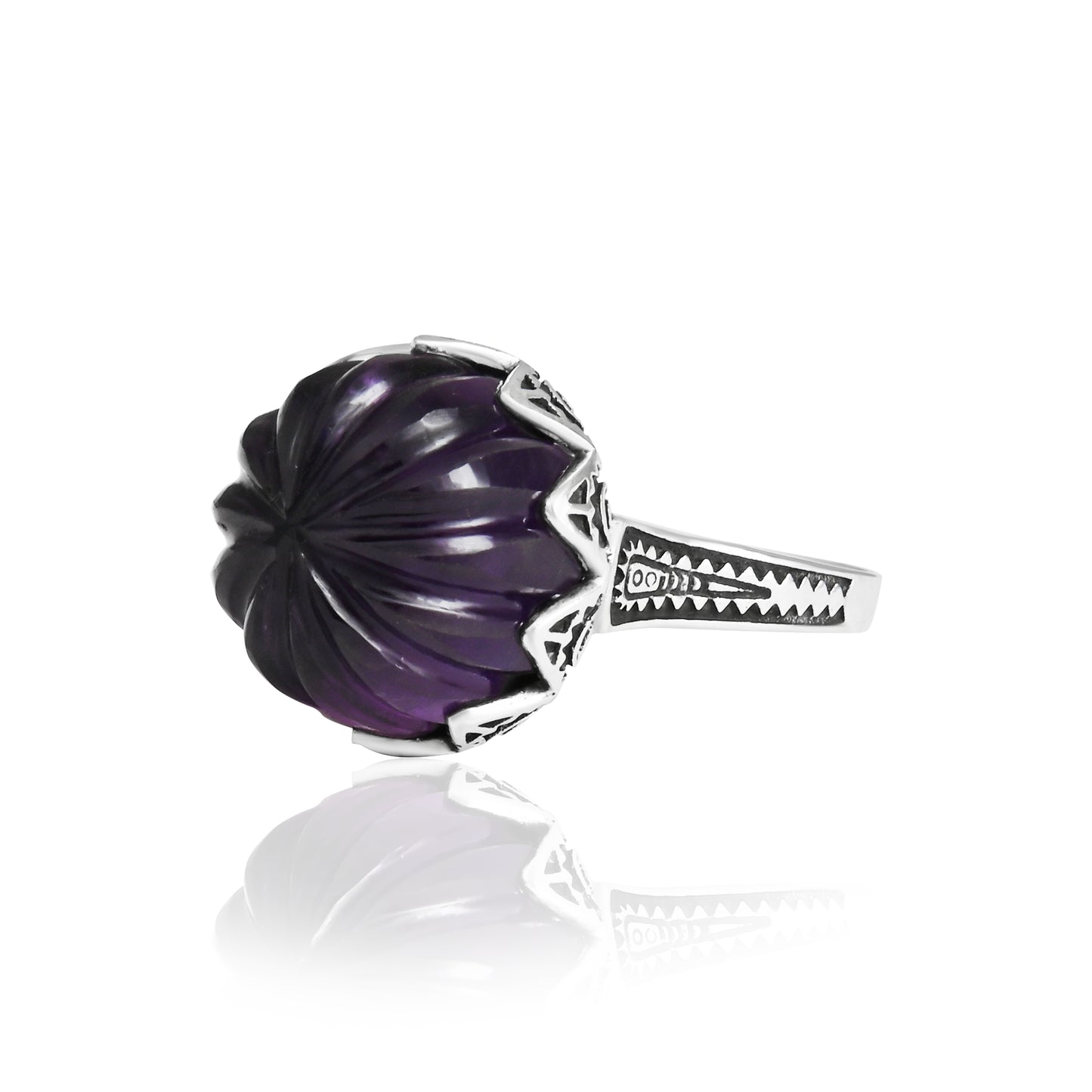 Tuareg Carved Stone Ring
