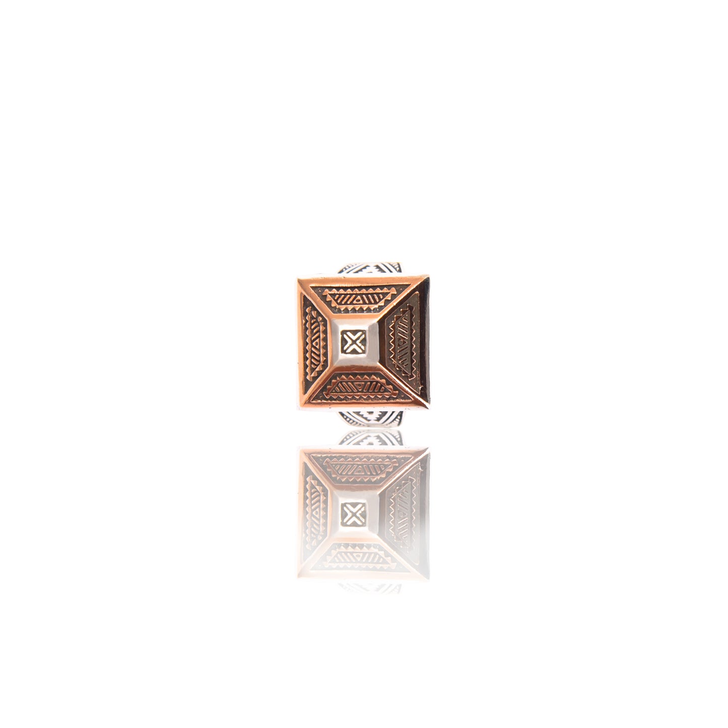 Dual-Tone Tuareg Ring