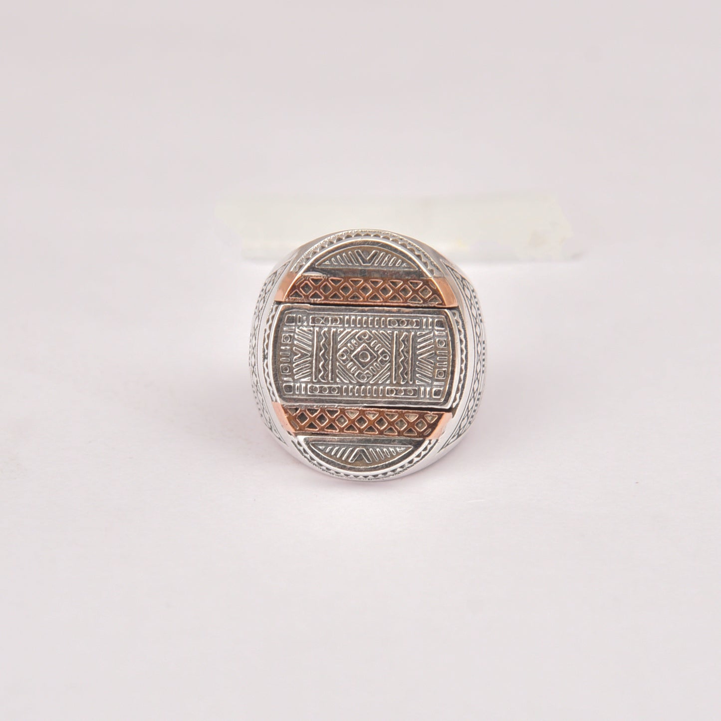 Dual-Tone Tuareg Ring