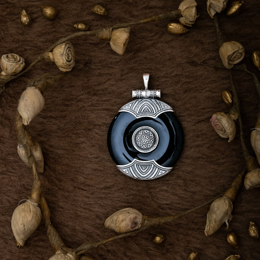 Tuareg Style Shield Pendant