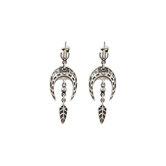 Celtic Moon Earrings