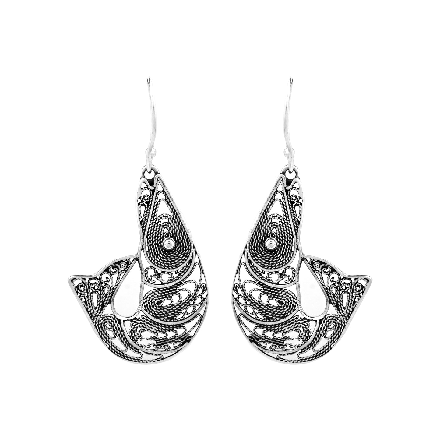 Filigree Fish Earrings