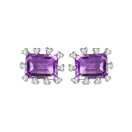 Rectangle Ear Studs