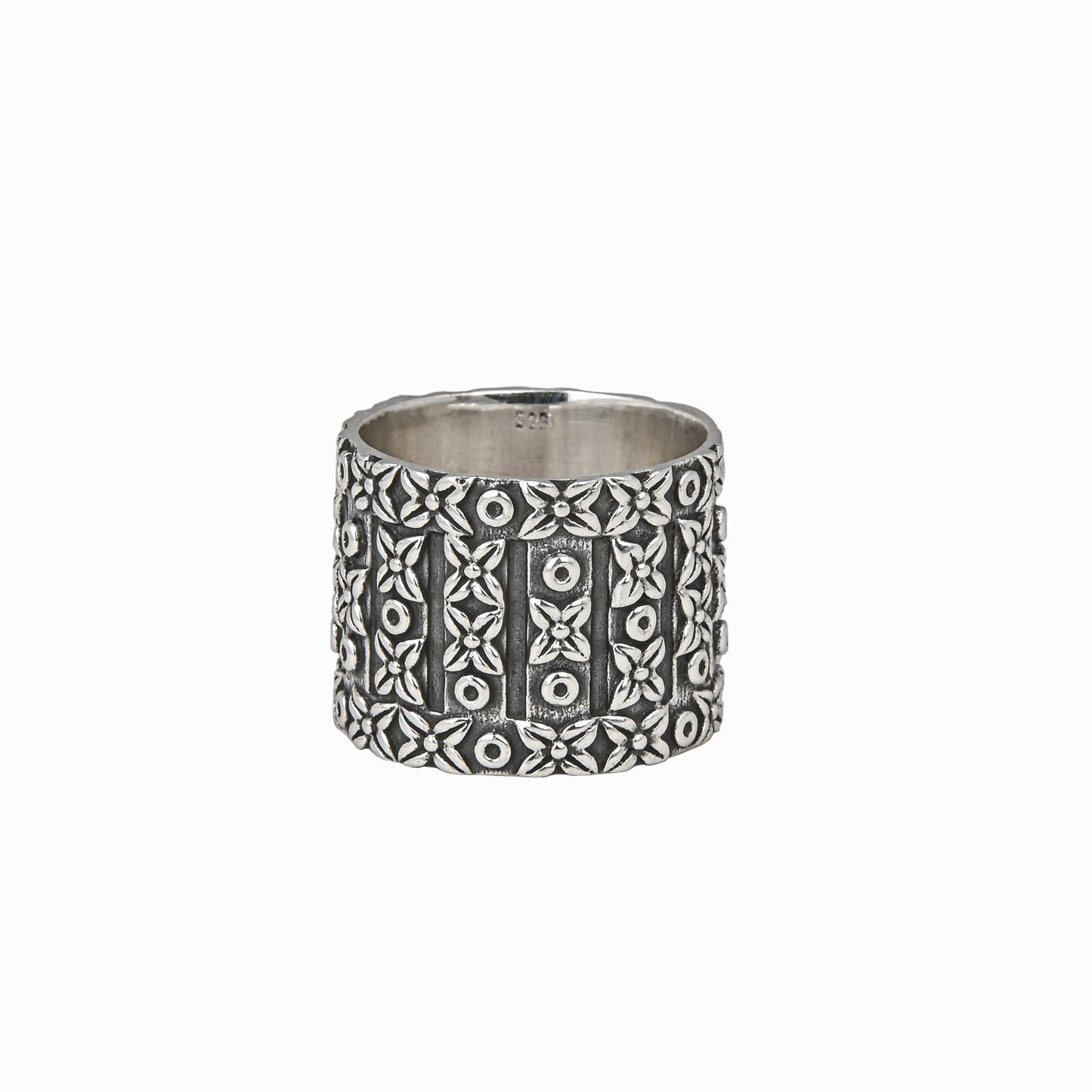 Shuriken Flowers Ring