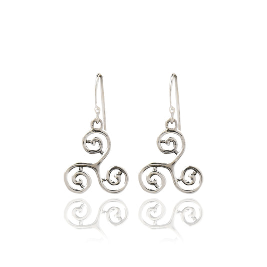 Triskele Earrings