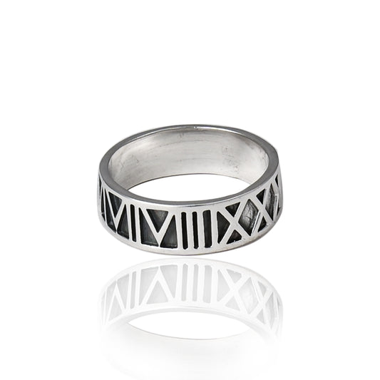 Roman Numeral Ring