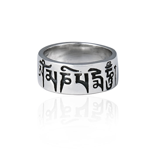 Tibetan Mantra Ring